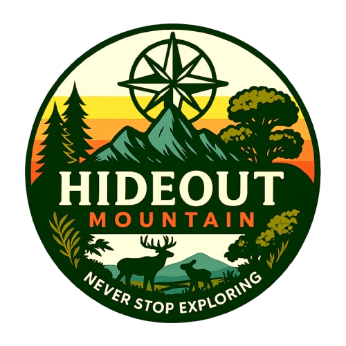 Hideout Mountain Lodge logo